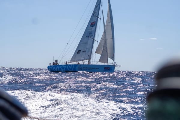 Heading into the Doldrums Corridor.